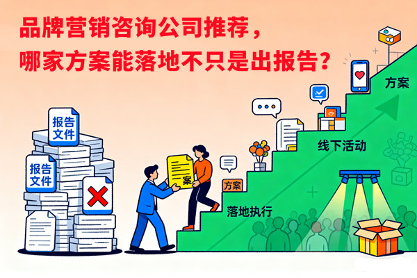 品牌營銷咨詢公司推薦，哪家方案能落地不只是出報告？